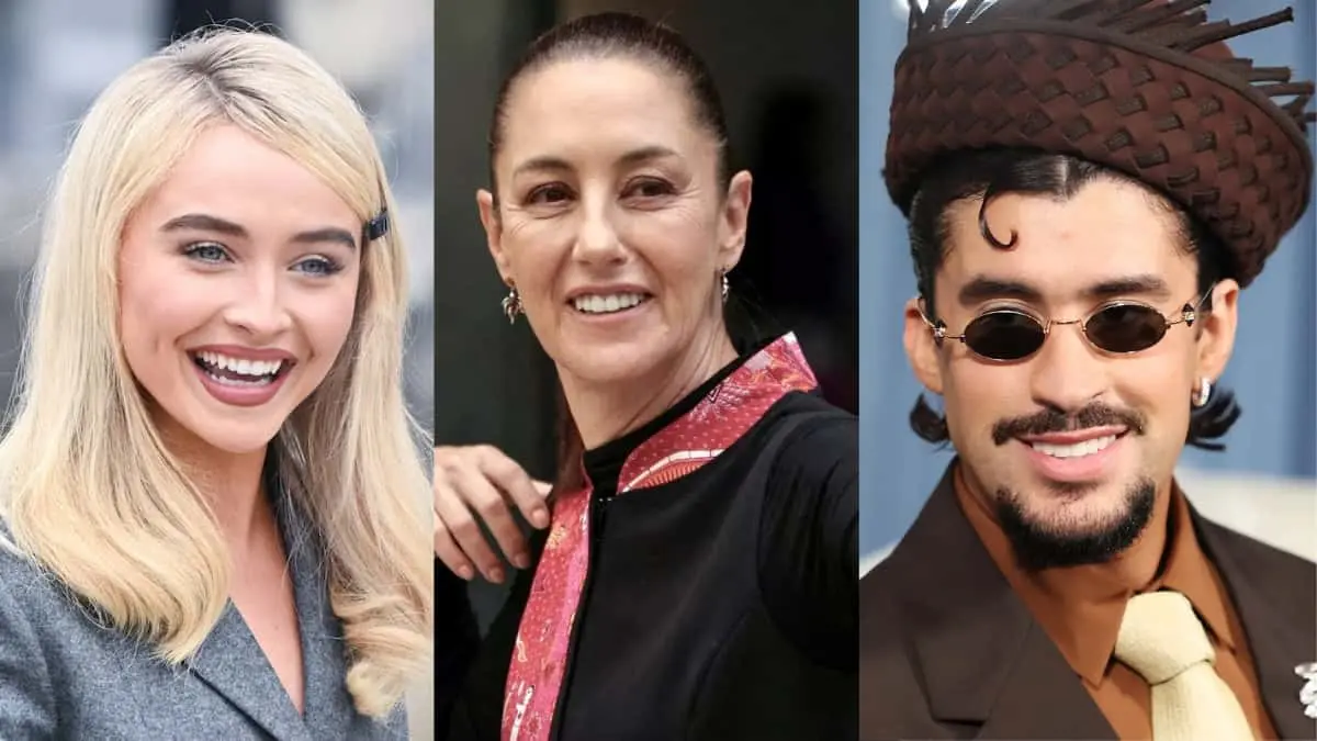 Claudia Sheinbaum aparece junto a Bad Bunny y Sabrina Carpenter en el top de personas más elegantes del 2025