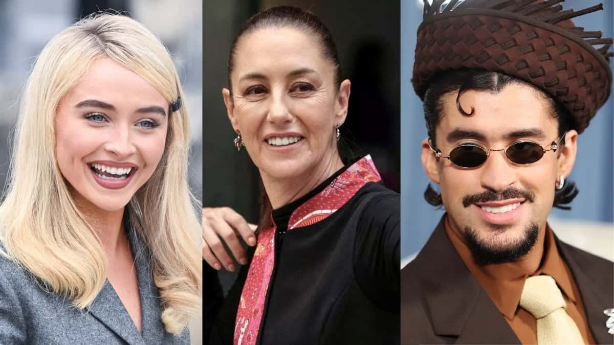Claudia Sheinbaum aparece junto a Bad Bunny y Sabrina Carpenter en el top de personas más elegantes del 2025