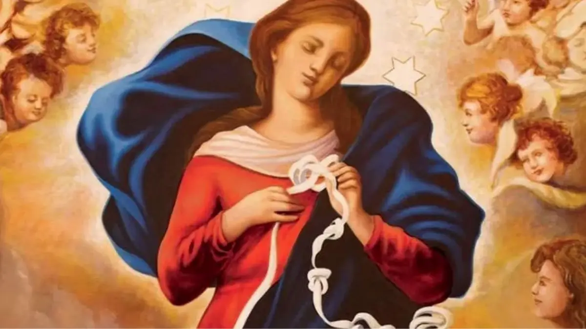 Virgen Desatanudos: la devoción que gana fieles en tiempos de incertidumbre; conoce su oración