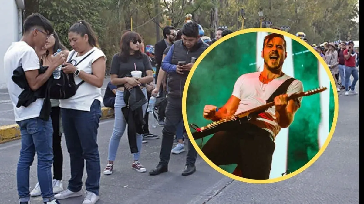 Asistentes reclaman mala gestión del acceso VIP en concierto de José Madero