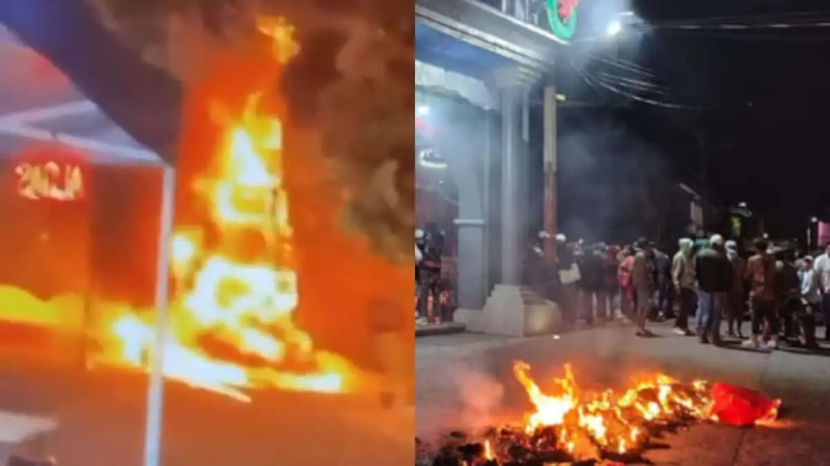 Habitantes de Morelos se manifiestan en Palacio Municipal luego de que niño fuera atropellado por policía