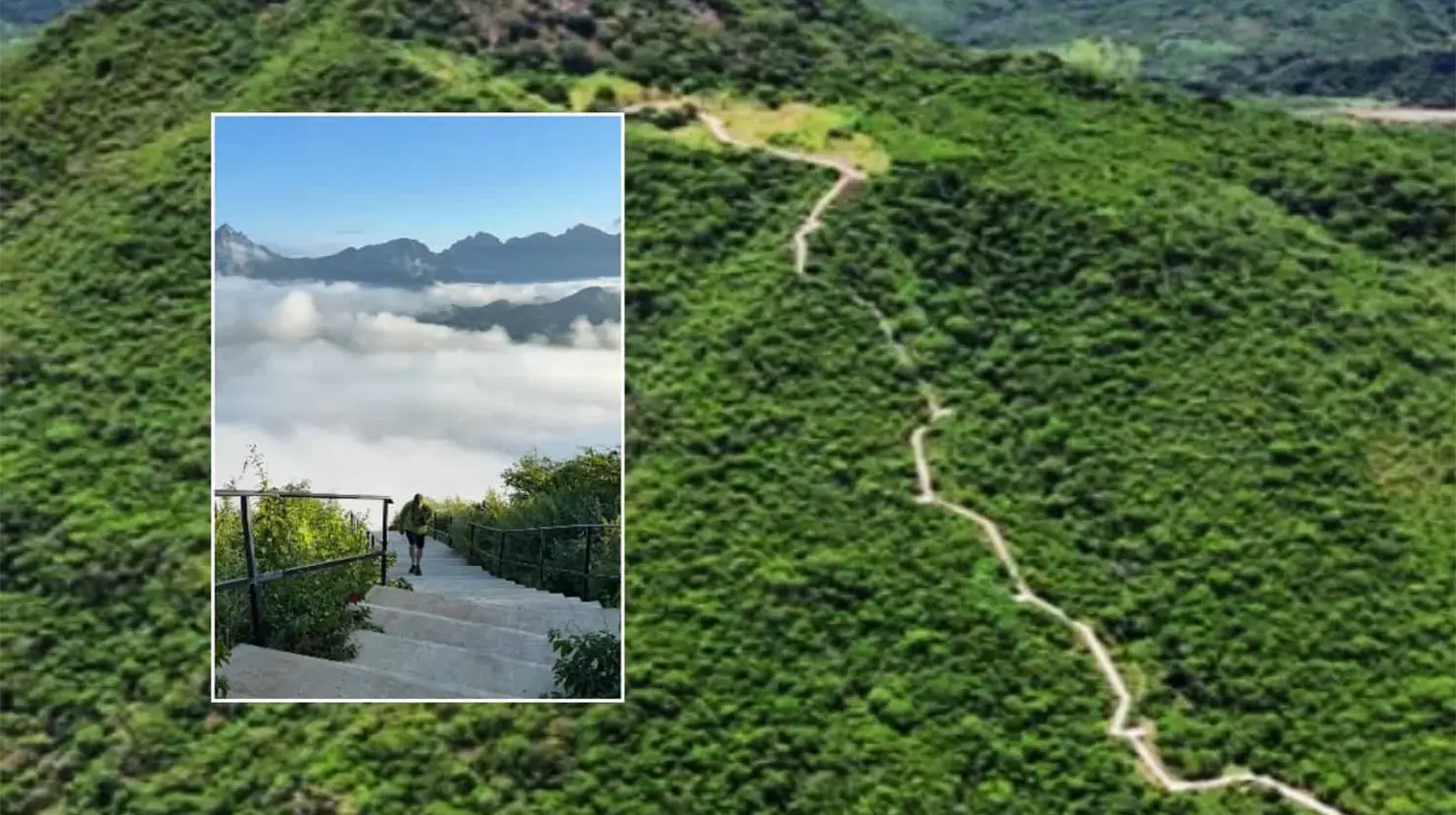 ¿Sabías que México tiene una de las escaleras más largas del mundo? Conoce sus imponentes vistas