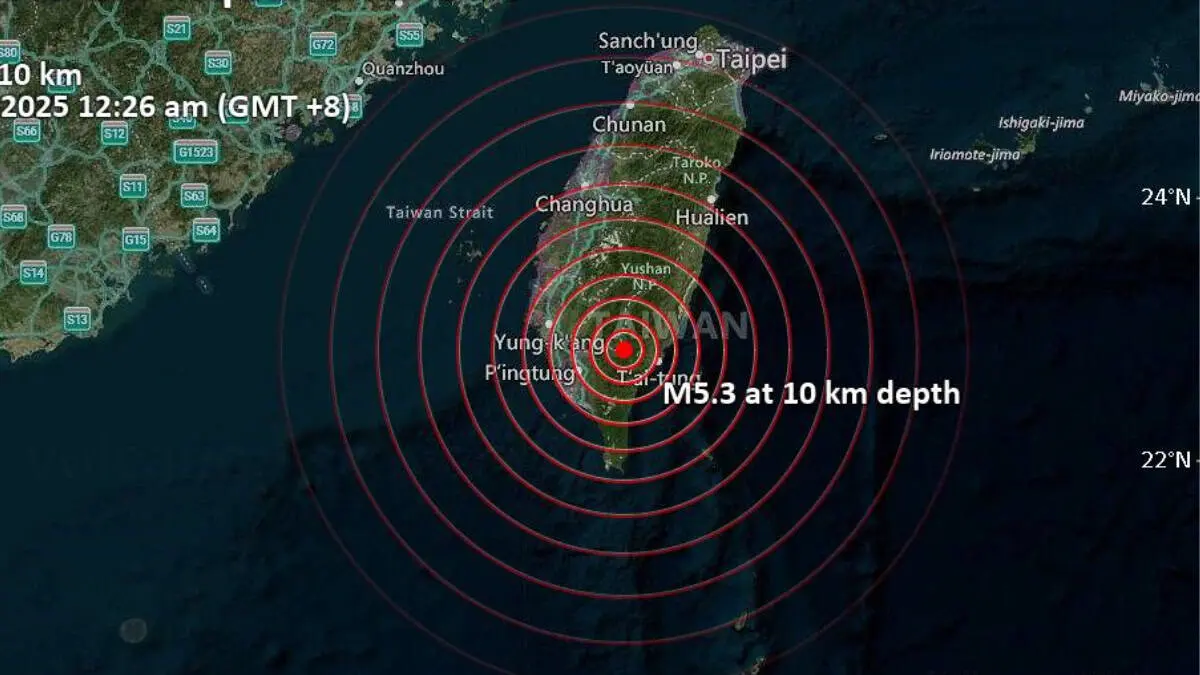 Taiwán y China confirman sismos tras el terremoto de Japón esta mañana