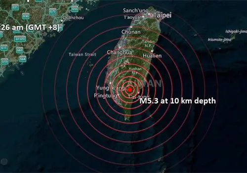 Taiwán y China confirman sismos tras el terremoto de Japón esta mañana Taiwán y China confirman sismos tras el terremoto de Japón esta mañana