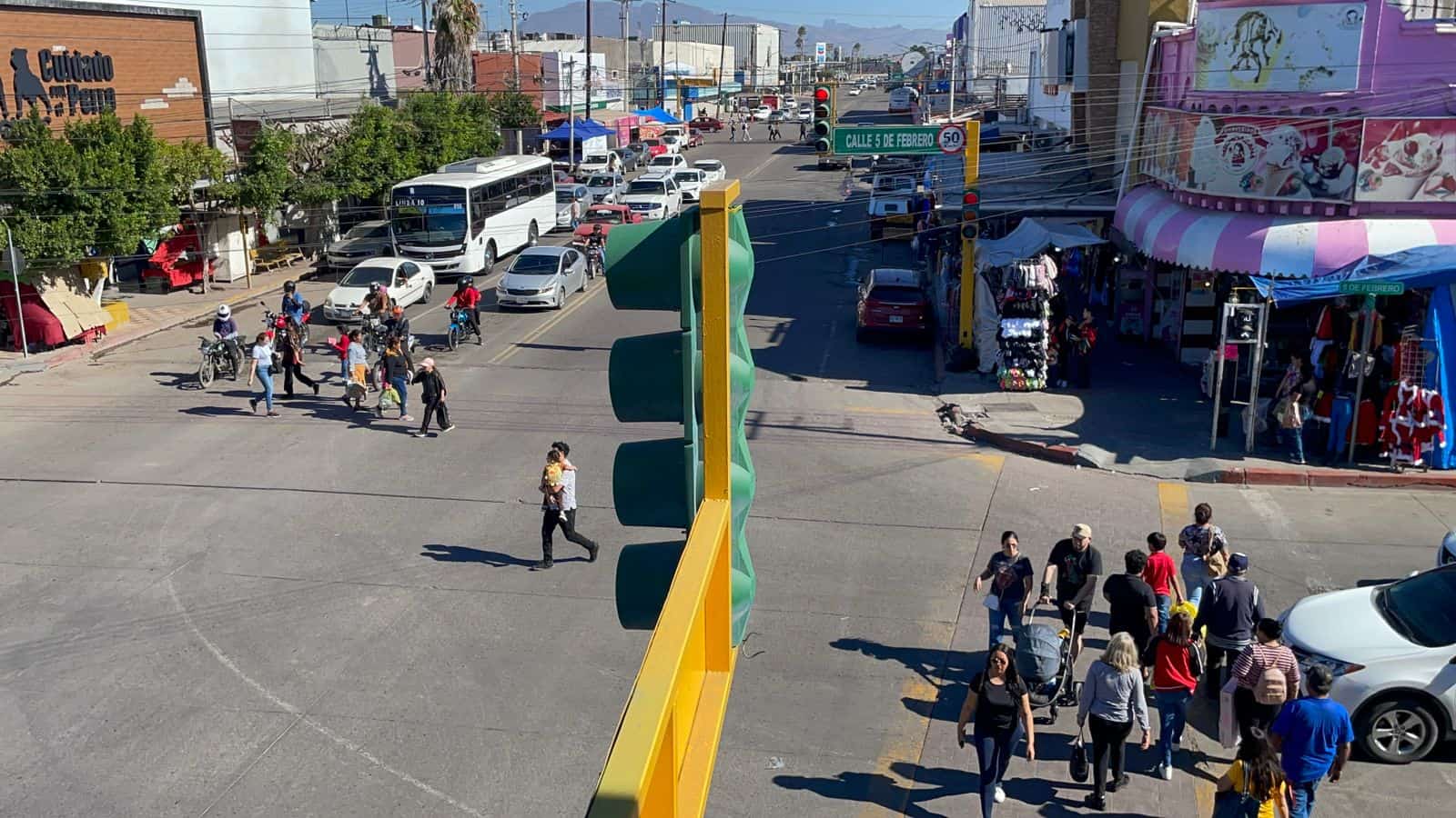 Taxistas quieren prevenir accidentes en el centro de Obregón durante diciembre