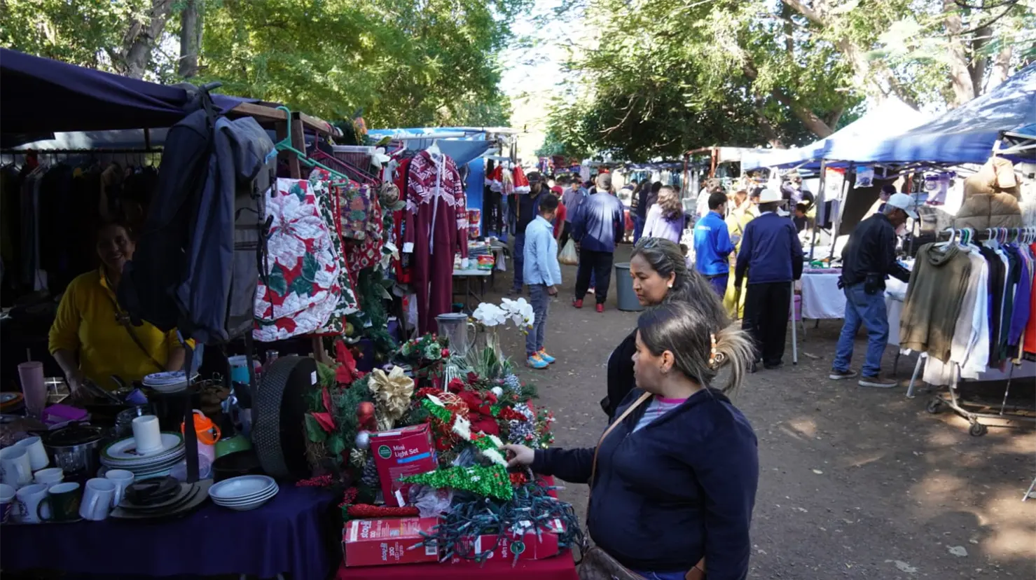 Una fiesta popular, el tianguis