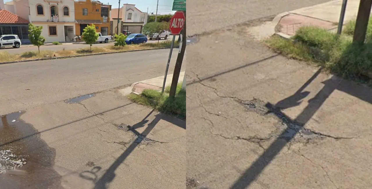 Vecinos de Casa Blanca exigen reparar baches en el bulevar Antonio Caso ante riesgos viales