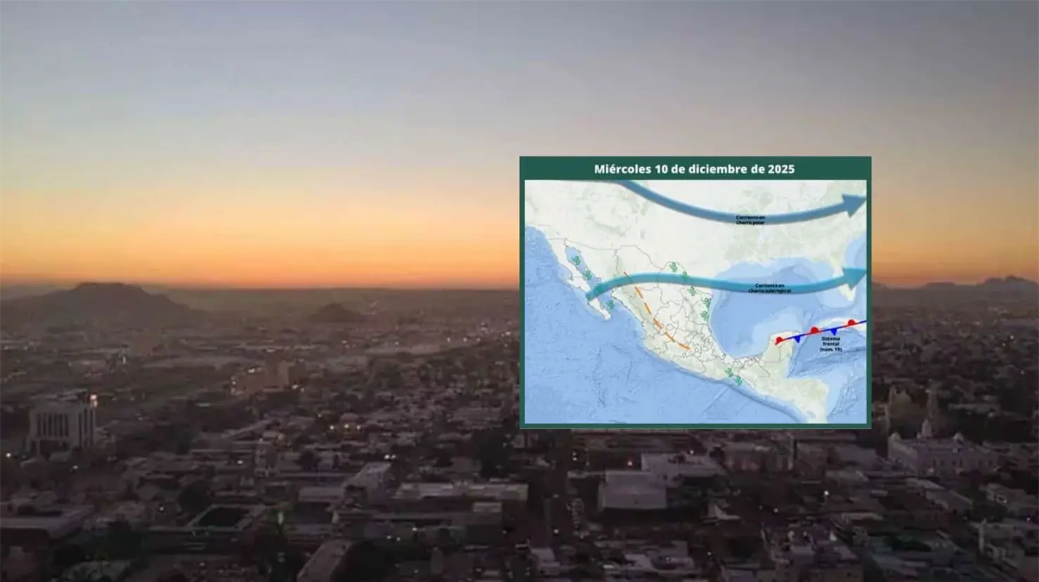 Clima en Hermosillo hoy 10 de diciembre; se mantendrán tardes cálidas en la ciudad