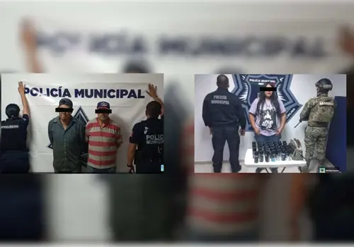 Capturan a tres presuntos ladrones en Ciudad Obregón Capturan a tres presuntos ladrones en Ciudad Obregón
