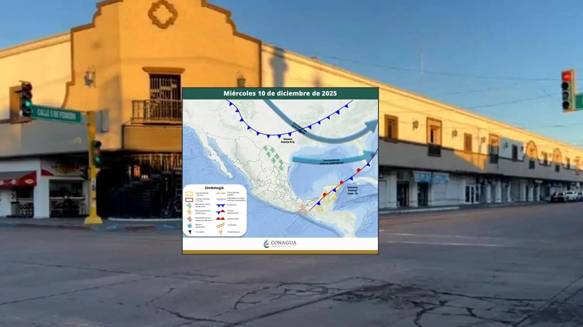 Clima en Sonora hoy, 10 de diciembre: Siguen los días cálidos en la mayor parte del estado