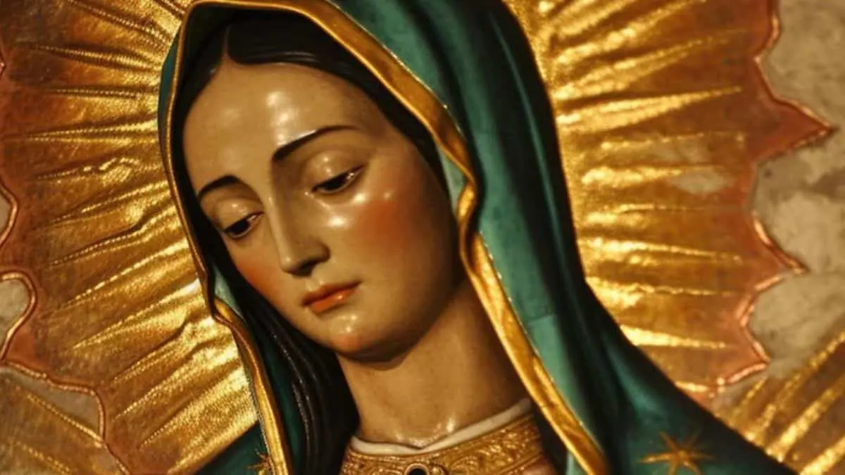 Virgen de Guadalupe, símbolo central de la fe y devoción del pueblo mexicano.