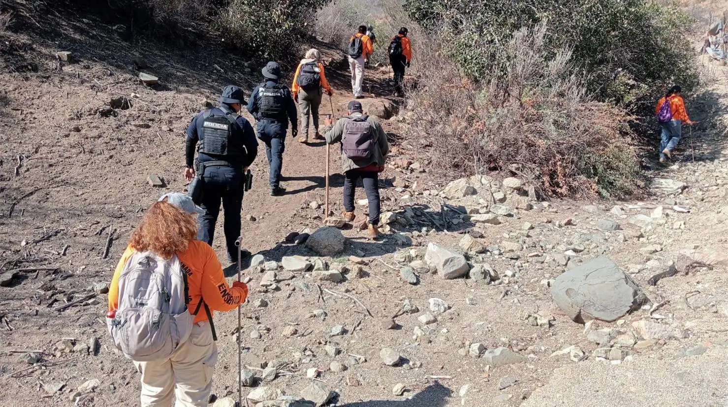 Se trata de una brigada de búsqueda en coordinación con la Comisión de búsqueda de personas desaparecidas para el Estado Sonora y Baja Californiana, los días 12, 13 y 14 de diciembre