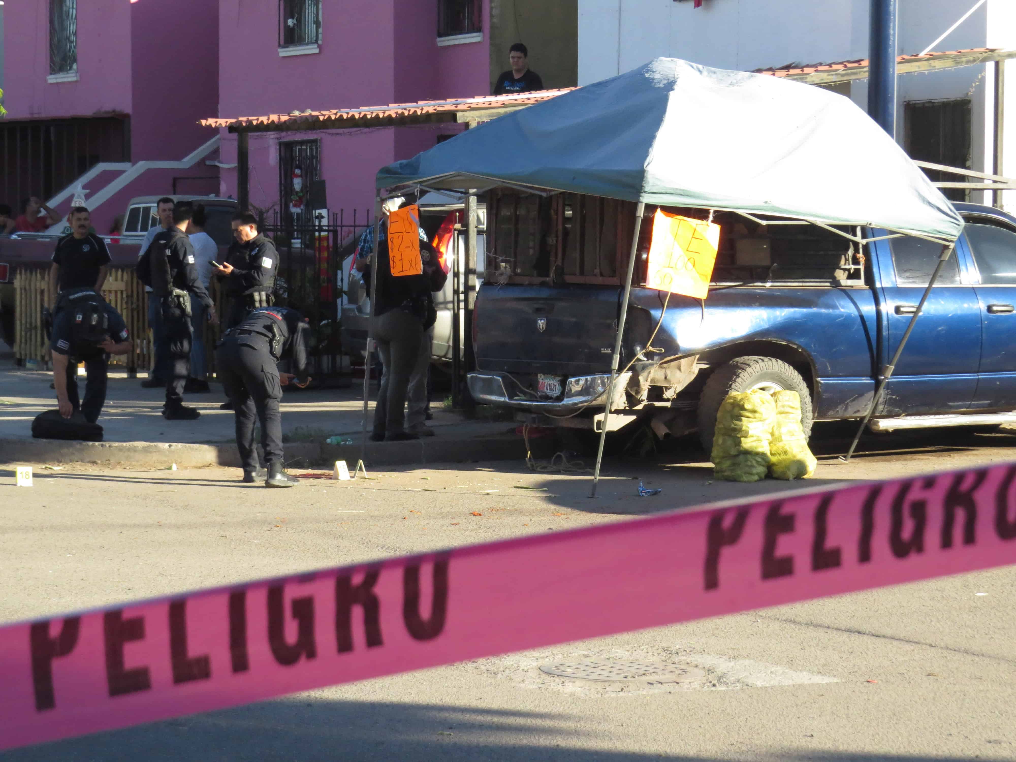 Disparan contra elotero en la Nuevo Cajeme de Ciudad Obregón