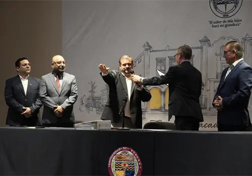 Rinde protesta nueva dirección de la Unison Cajeme Rinde protesta nueva dirección de la Unison Cajeme