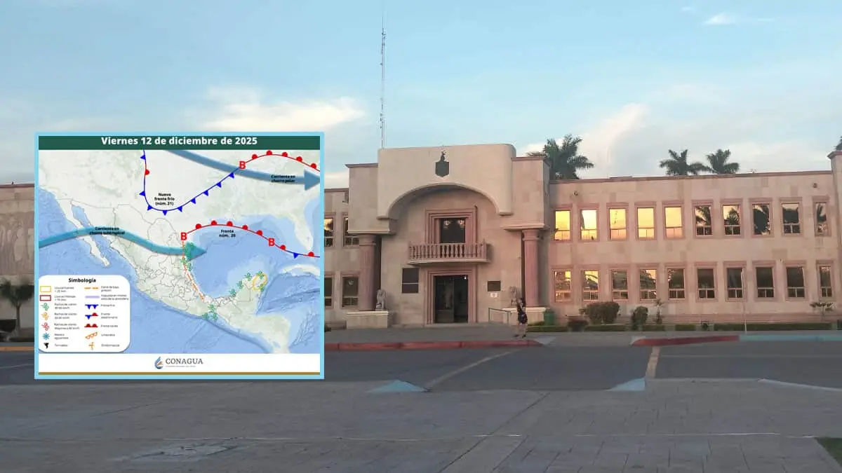 Condiciones estables se esperan en Sonora este viernes 12 de diciembre.