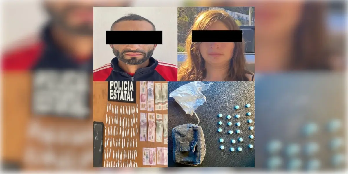 Detienen a dos con droga durante operativo en Nogales