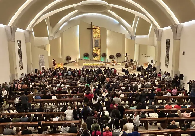 Culmina peregrinación en Ciudad Obregón: fieles arriban al Santuario Guadalupano