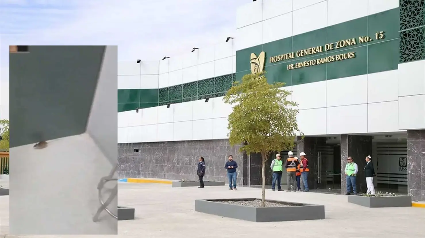 Denuncian a ratón dentro del IMSS en la colonia Nuevo Hermosillo