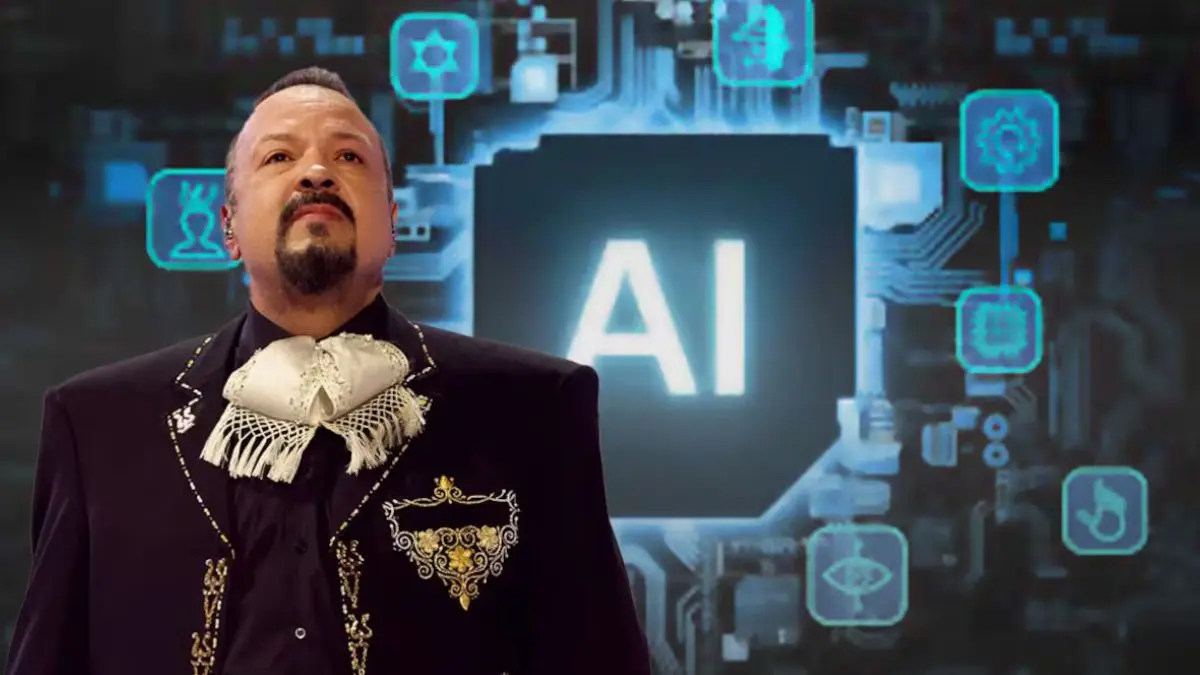 Pepe Aguilar trabaja en una IA