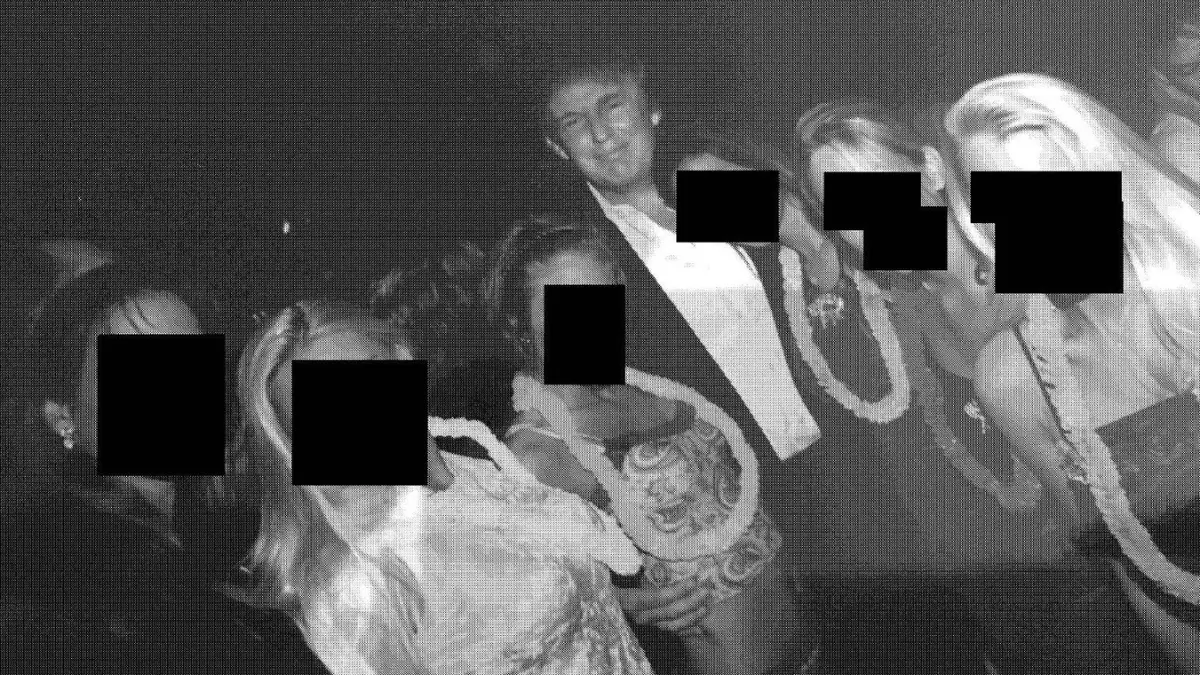Demócratas publican nuevas fotos del archivo Epstein donde se ve a Trump rodeado de mujeres