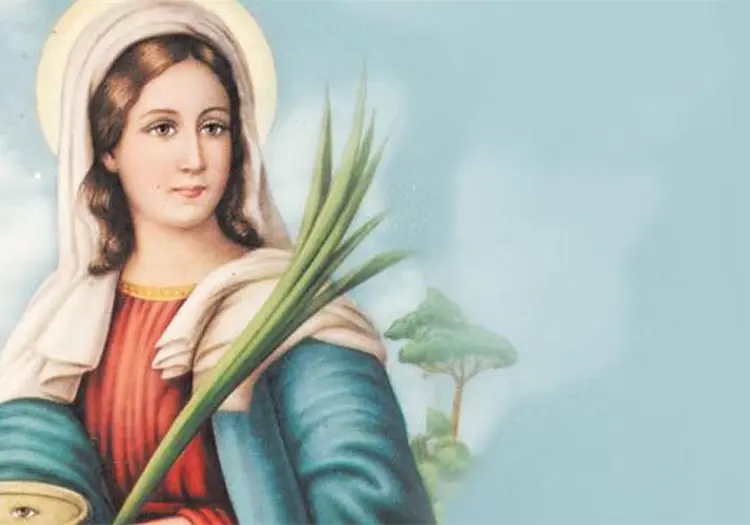 Santoral de hoy, 13 de diciembre: Santa Lucía, patrona de las personas con discapacidad visual
