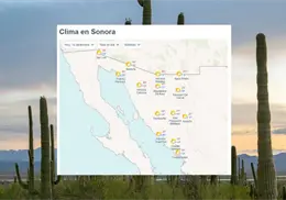 Clima en Sonora hoy domingo 14 de diciembre: Se espera un ambiente cálido en la mayor parte del estado Clima en Sonora hoy domingo 14 de diciembre: Se espera un ambiente cálido en la mayor parte del estado