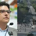 Diputado de Morena afirma que no hubo asistentes durante marcha de la Gen Z Diputado de Morena afirma que no hubo asistentes durante marcha de la Gen Z