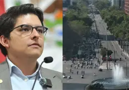 Diputado de Morena afirma que no hubo asistentes durante marcha de la Gen Z Diputado de Morena afirma que no hubo asistentes durante marcha de la Gen Z