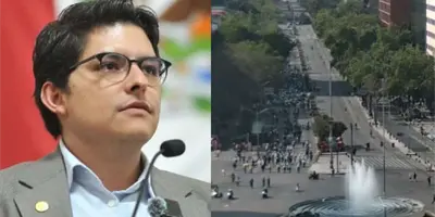 Diputado de Morena afirma que no hubo asistentes durante marcha de la Gen Z