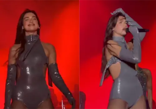 VIDEO| Dua Lipa sorprende en Cancún con un concierto privado en una posada navideña VIDEO| Dua Lipa sorprende en Cancún con un concierto privado en una posada navideña