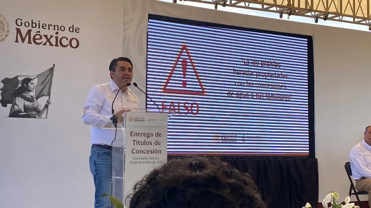 Director general de la Comisión Nacional del Agua (Conagua), Efraín Morales López