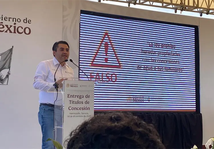 Conagua: Las tierras sí se pueden vender o rentar