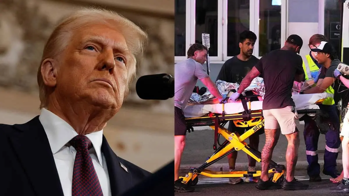 Donald Trump condena al tiroteo ocurrido en Sídney