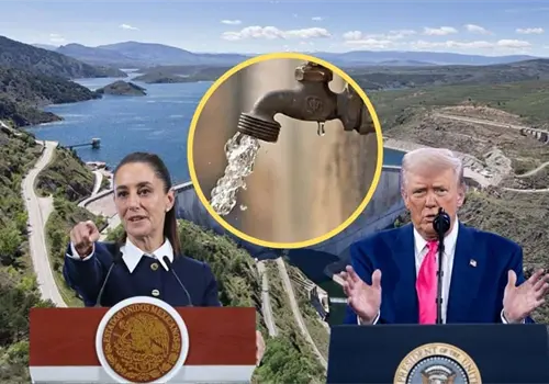 México comienza hoy a entregar agua a Estado Unidos México comienza hoy a entregar agua a Estado Unidos