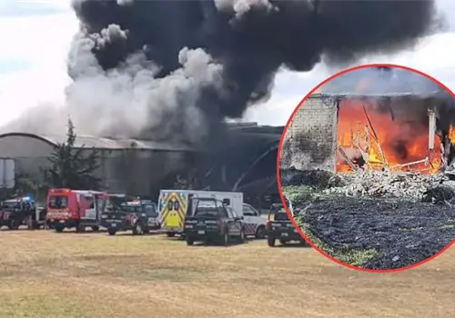 Se desploma avioneta en San Pedro Totoltepec, confirman el fallecimiento de diez personas