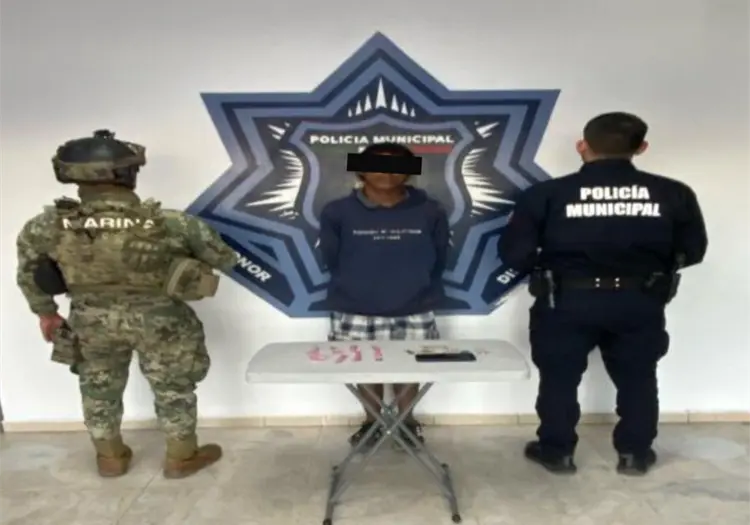 Capturan a joven con droga en C&oacute;corit