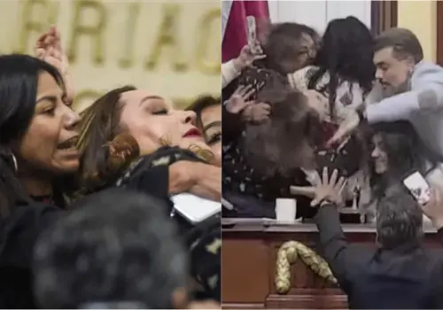 Pelea a golpes en el Congreso CDMX: diputadas protagonizan esc&aacute;ndalo en plena sesi&oacute;n
