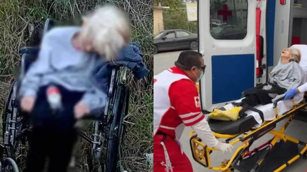 Paramédicos de la Cruz Roja confirmaron que la mujer aún contaba con signos vitales.