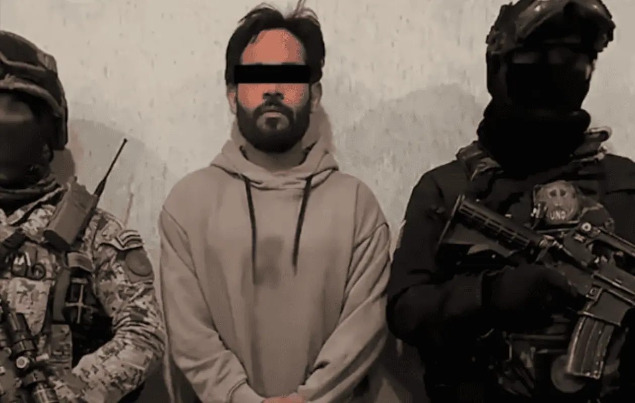 La captura representó "un golpe directo a las redes de extorsión", dijo Omar García Harfuch.