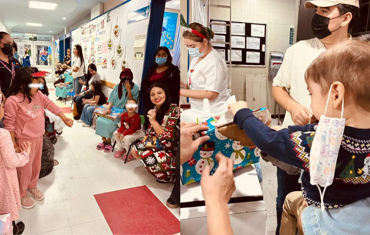 Los pequeños disfrutaron de regalos y otras sorpresas.