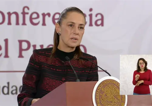 Sheinbaum llama a la ONU a actuar ante tensión por el bloqueo petrolero de Trump a Venezuela Sheinbaum llama a la ONU a actuar ante tensión por el bloqueo petrolero de Trump a Venezuela