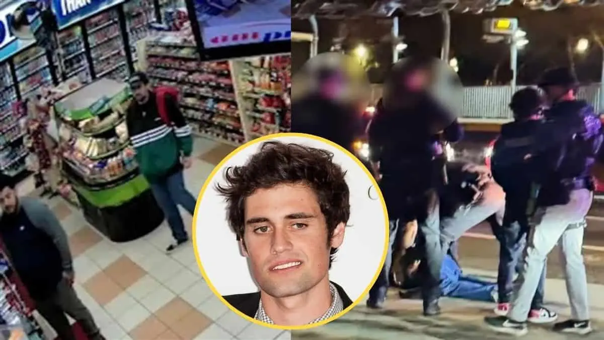 Las grabaciones difundidas muestran a Nick Reiner usando una gorra y una mochila roja dentro de una gasolinera