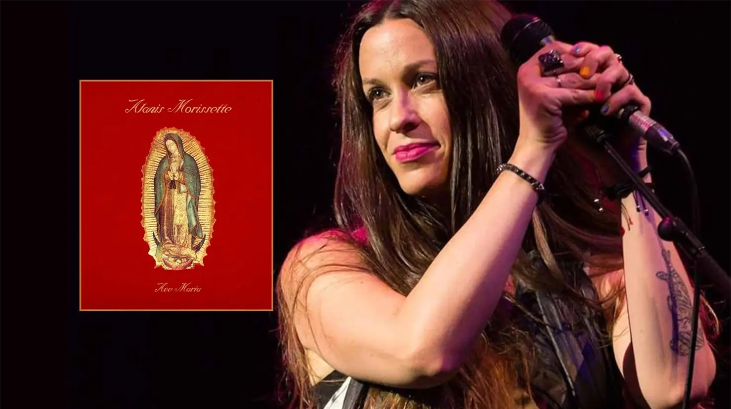 Alanis Morissette comparte imagen de la Virgen de Guadalupe y sorprende con emotivo tributo