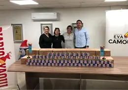 Fundaci&oacute;n Eva de Camou apoya a instituciones de asistencia social con donaci&oacute;n de atunes