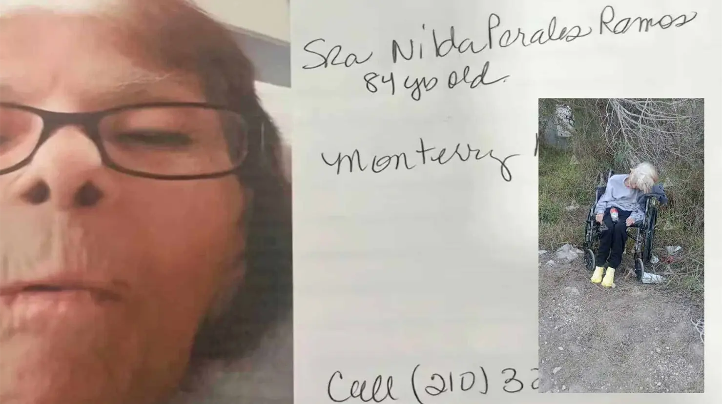 &iquest;Qui&eacute;n es Nilda Perales Ramos, la adulta mayor abandonada en silla de ruedas en Matamoros?