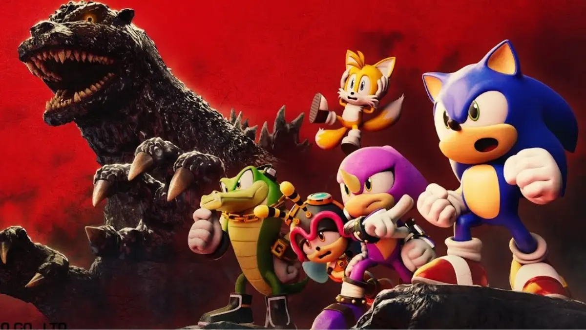 Sonic y Godzilla se unen por primera vez en esta colaboraci&oacute;n