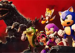 Sonic y Godzilla se unen por primera vez en esta colaboraci&oacute;n