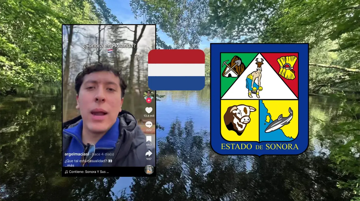 &iquest;Sonora en Pa&iacute;ses Bajos? TikToker comparte un curioso hallazgo en Europa