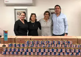 Fundaci&oacute;n Eva de Camou apoya a instituciones de asistencia social con donaci&oacute;n de atunes