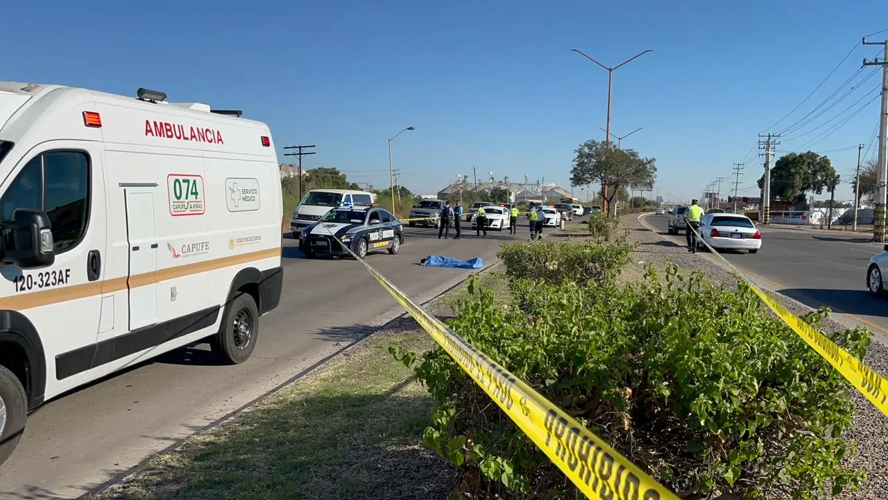 Accidente en la Internacional 15 deja a una persona sin vida